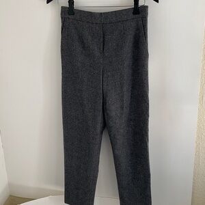 Babaton Gray Ankle Pants